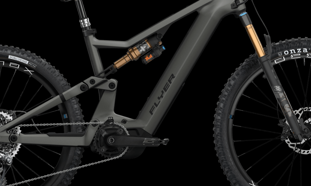 FLYER e-bike with Panasonic GX Ultimate motor