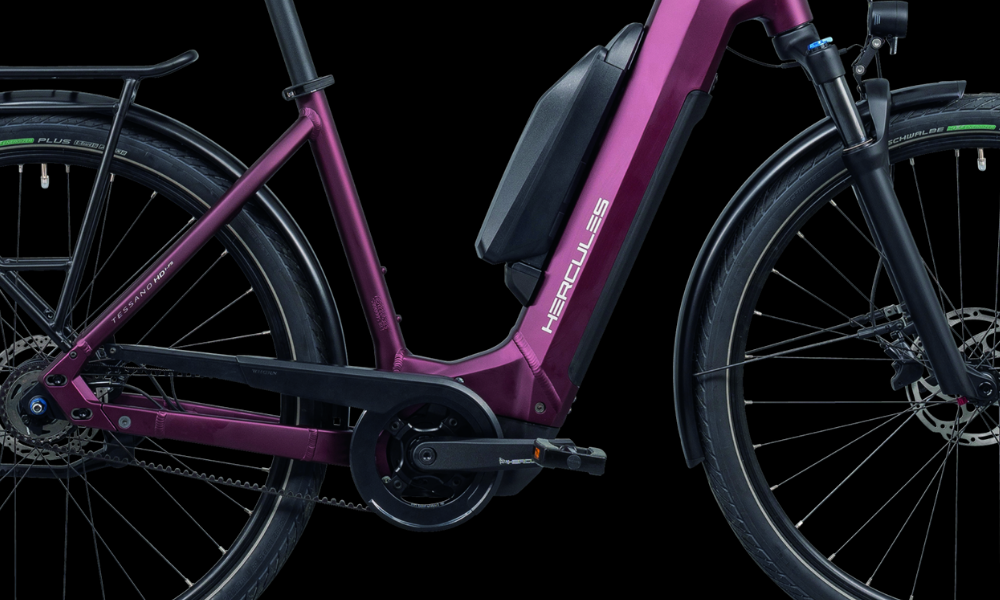 Hercules e-bike with Panasonic GX Ultimate e-bike system